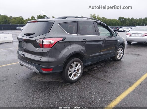1FMCU9GD4JUD08101 2018 FORD ESCAPE Gray Задня права чверть