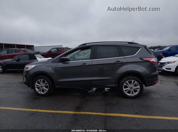 1FMCU9GD4JUD08101 2018 FORD ESCAPE Gray Панорамний вид салону 360°
