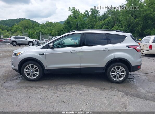 1FMCU9GD4JUD08728 2018 FORD ESCAPE Silver Սալոնի 360 աստիճան տեսք