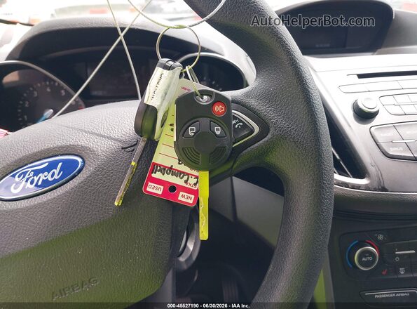 1FMCU9GD4JUD08728 2018 FORD ESCAPE Silver Առջևի վահանակի տեսք