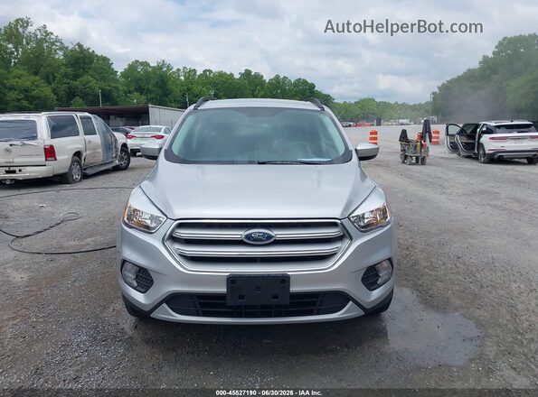 1FMCU9GD4JUD08728 2018 FORD ESCAPE Silver Սարքավորումների վահանակի տեսք