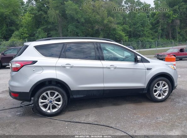 1FMCU9GD4JUD08728 2018 FORD ESCAPE Silver Սալոնի հետևի տեսք
