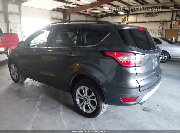 1FMCU9GD4JUD08793 2018 FORD ESCAPE Gray უკანა მარცხენა