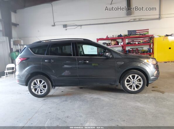 1FMCU9GD4JUD08793 2018 FORD ESCAPE Gray უკანა სალონის ხედი