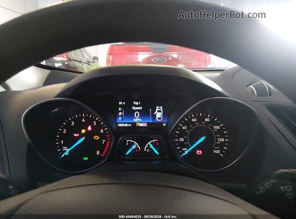 1FMCU9GD4JUD08793 2018 FORD ESCAPE Gray უკანა სავარძლების ხედი