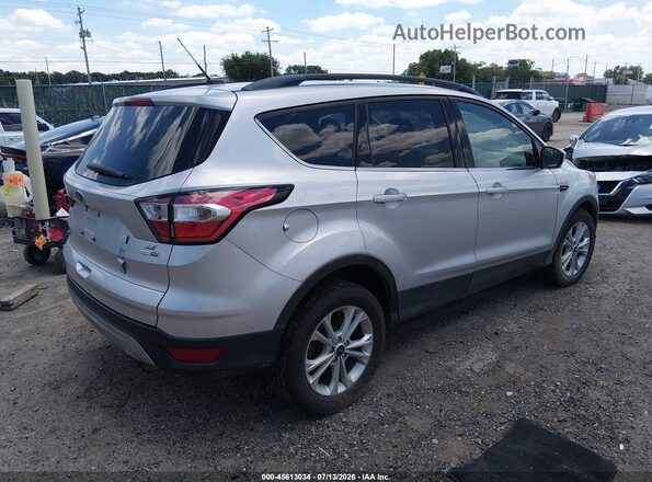 1FMCU9GD4JUD29076 2018 FORD ESCAPE Silver Tył prawy