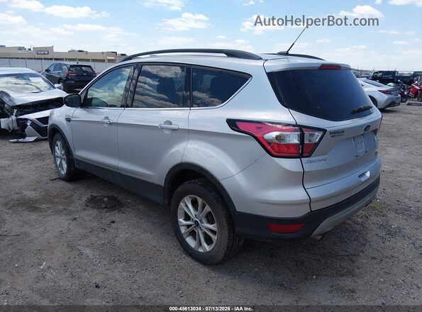 1FMCU9GD4JUD29076 2018 FORD ESCAPE Silver Tył lewy