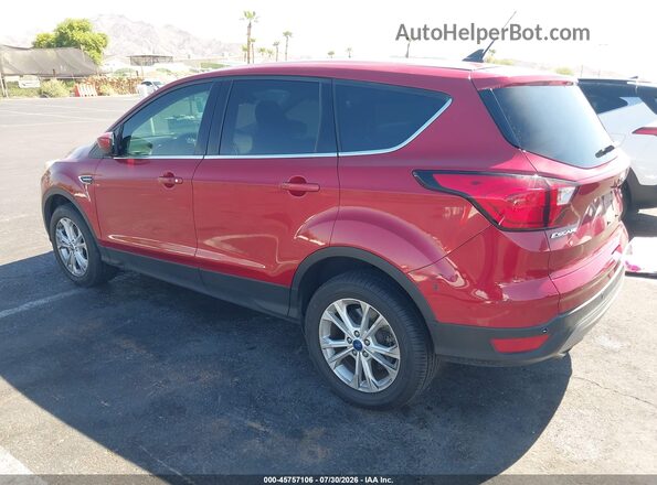 1FMCU9GD4KUA06342 2019 FORD ESCAPE Red Задня ліва чверть