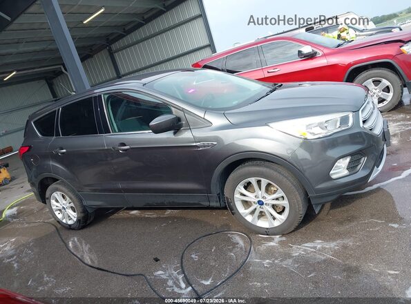 1FMCU9GD4KUA34979 2019 FORD ESCAPE Gray Սալոնի հետևի տեսք