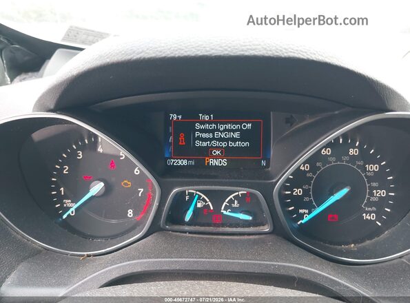 1FMCU9GD4KUA50714 2019 FORD ESCAPE Gray 