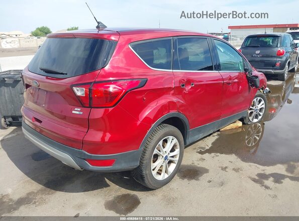 1FMCU9GD4KUA97080 2019 FORD ESCAPE Maroon Trasero derecho