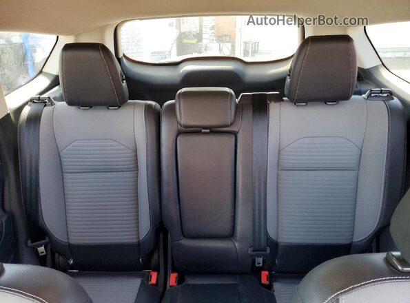 1FMCU9GD4KUB29557 2019 FORD ESCAPE Orange Հետևի նստատեղերի տեսք