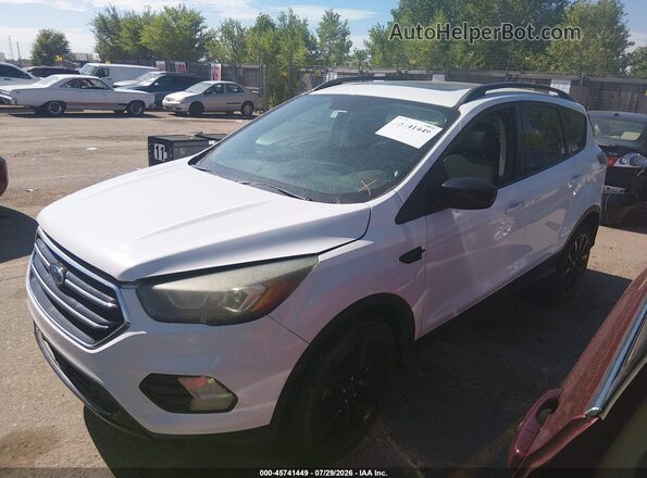 1FMCU9GD5HUA03703 2017 FORD ESCAPE White Առջևի ձախ երեք քառորդ տեսարան
