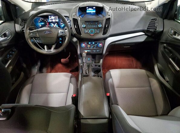 1FMCU9GD5HUA10814 2017 FORD ESCAPE Silver Dashboard view