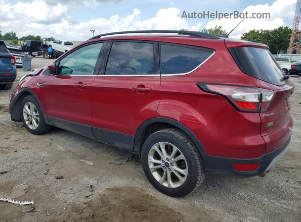 1FMCU9GD5HUA92284 2017 FORD ESCAPE Red Trasero izquierdo