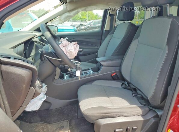 1FMCU9GD5HUA92284 2017 FORD ESCAPE Red Vista interior delantera