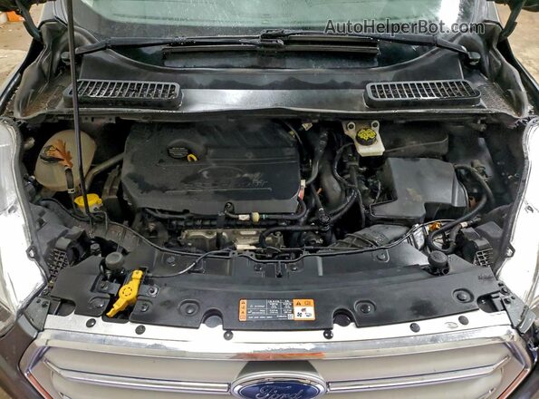 1FMCU9GD5HUB23971 2017 FORD ESCAPE Charcoal Widok komory silnika