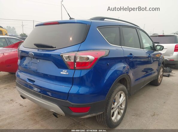 1FMCU9GD5HUB27518 2017 FORD ESCAPE Синий Задняя правая четверть