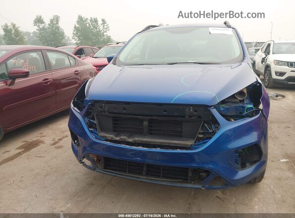 1FMCU9GD5HUB27518 2017 FORD ESCAPE Синий Вид задней части салона