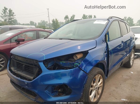 1FMCU9GD5HUB27518 2017 FORD ESCAPE Синий Вид спереди