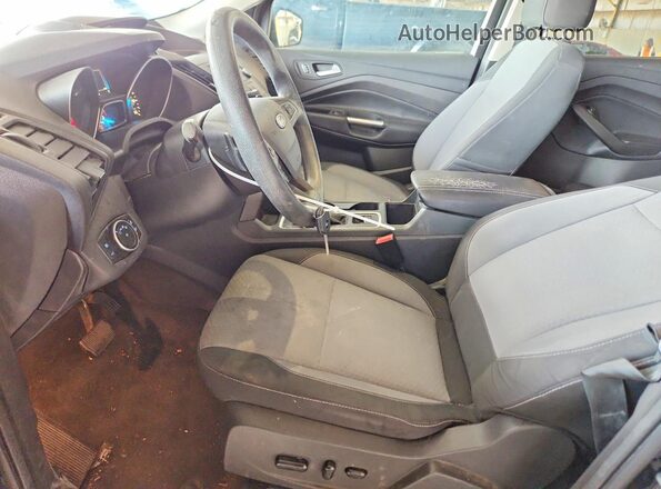 1FMCU9GD5HUB80834 2017 FORD ESCAPE Black წინა სალონის ხედი