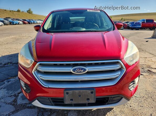 1FMCU9GD5HUC38571 2017 FORD ESCAPE Burgundy Front view