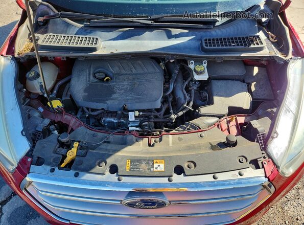 1FMCU9GD5HUC38571 2017 FORD ESCAPE Burgundy Engine compartment view