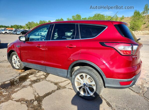1FMCU9GD5HUC38571 2017 FORD ESCAPE Burgundy Rear left