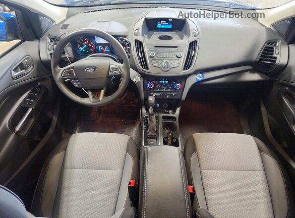 1FMCU9GD5HUC94932 2017 FORD ESCAPE Blue წინა პანელის ხედი