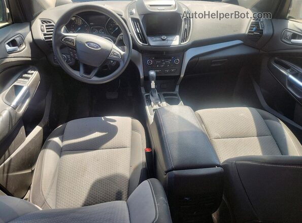 1FMCU9GD5HUD18193 2017 FORD ESCAPE Gray Widok deski rozdzielczej