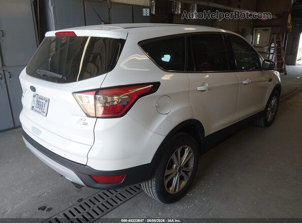 1FMCU9GD5HUD44504 2017 FORD ESCAPE Белый Задняя правая четверть