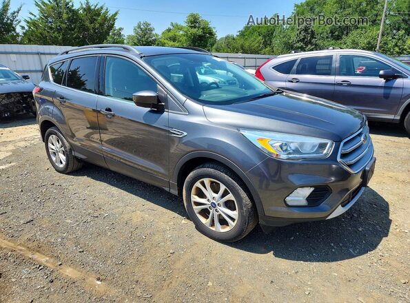 1FMCU9GD5HUD55986 2017 FORD ESCAPE Gray Передня права чверть