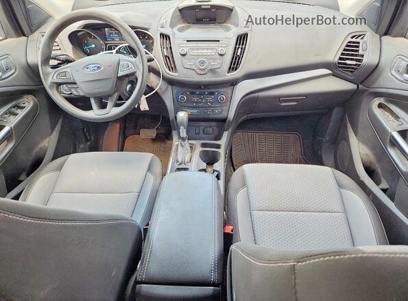 1FMCU9GD5HUD94576 2017 FORD ESCAPE White Vista del salpicadero