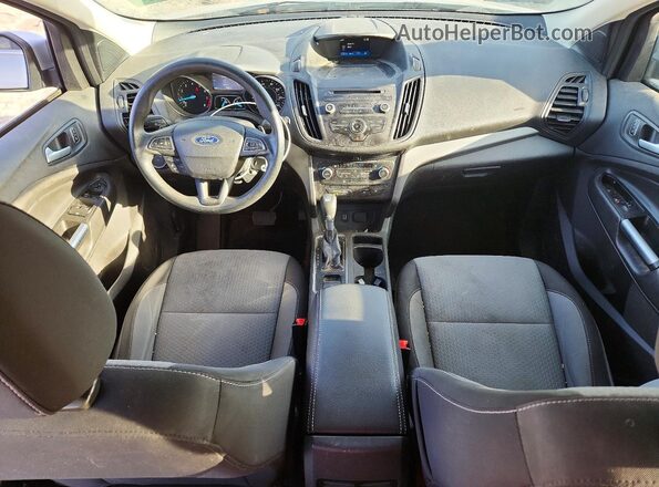 1FMCU9GD5HUE49284 2017 FORD ESCAPE Silver წინა პანელის ხედი