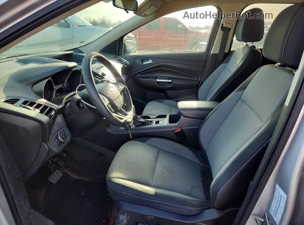 1FMCU9GD5HUE49284 2017 FORD ESCAPE Silver წინა სალონის ხედი