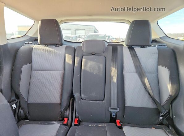 1FMCU9GD5HUE49284 2017 FORD ESCAPE Silver უკანა სავარძლების ხედი