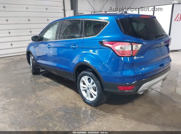 1FMCU9GD5HUE50371 2017 FORD ESCAPE Blue Trasero izquierdo
