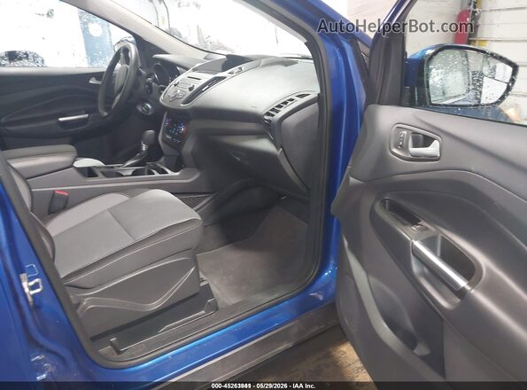 1FMCU9GD5HUE50371 2017 FORD ESCAPE Blue Vista interior delantera