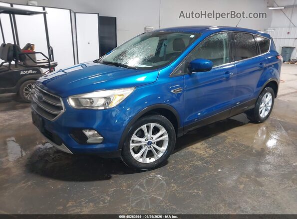 1FMCU9GD5HUE50371 2017 FORD ESCAPE Blue Vista tres cuartos delantera izquierda