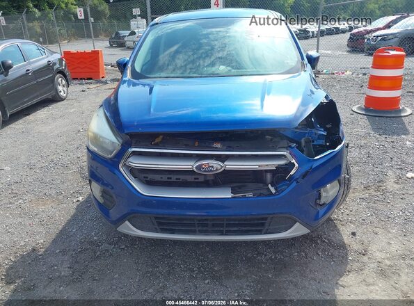 1FMCU9GD5HUE90546 2017 FORD ESCAPE Blue Front view