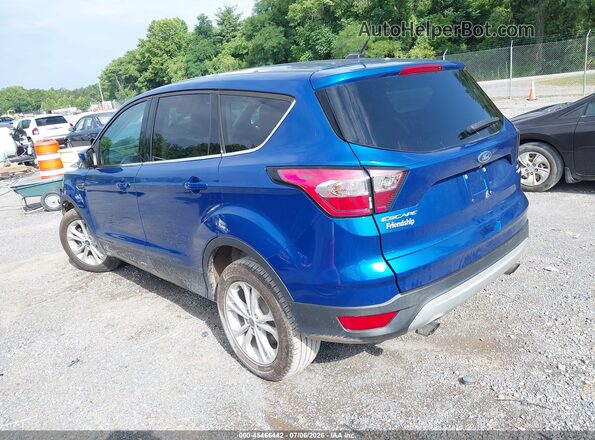 1FMCU9GD5HUE90546 2017 FORD ESCAPE Blue Rear left