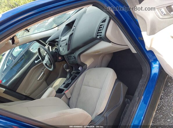 1FMCU9GD5HUE90546 2017 FORD ESCAPE Blue Front interior view