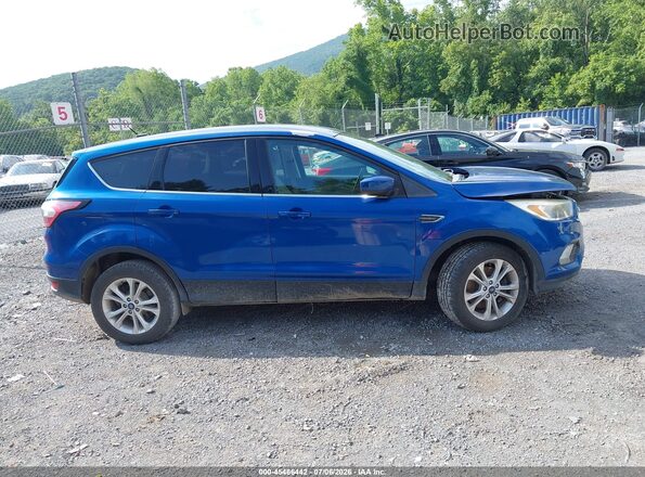 1FMCU9GD5HUE90546 2017 FORD ESCAPE Blue Rear interior view