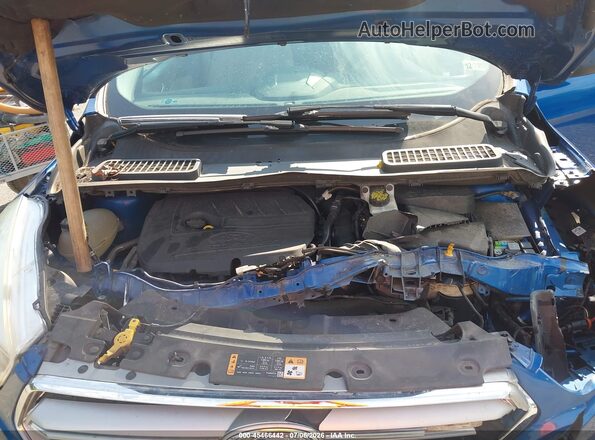1FMCU9GD5HUE90546 2017 FORD ESCAPE Blue Rear view