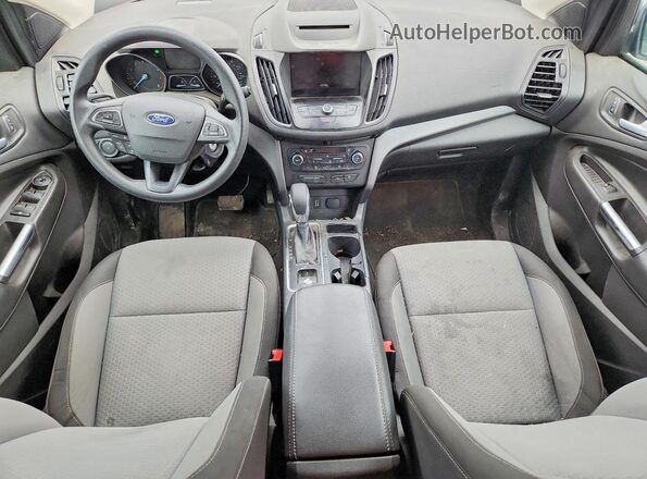 1FMCU9GD5JUB57964 2018 FORD ESCAPE Серебряный Вид панели приборов