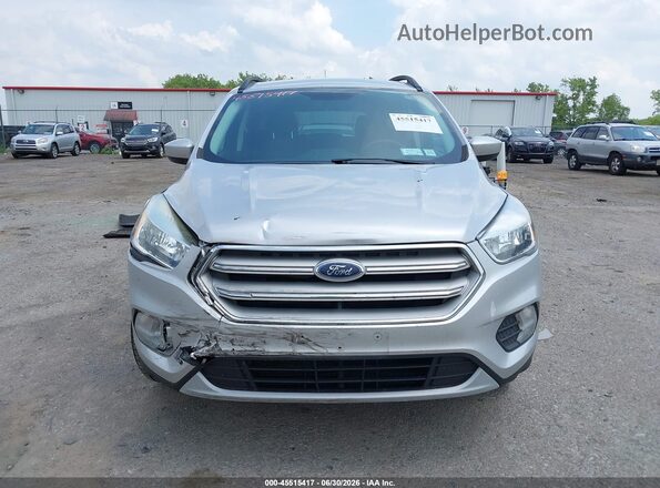 1FMCU9GD5JUB69659 2018 FORD ESCAPE Silver ხელსაწყოთა პანელის ხედი