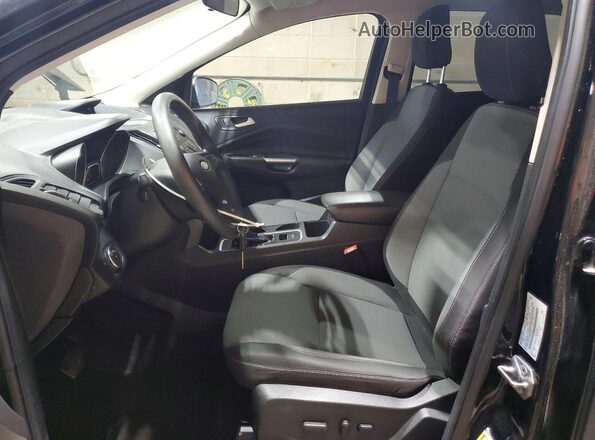 1FMCU9GD5JUB84033 2018 FORD ESCAPE Black Front interior view
