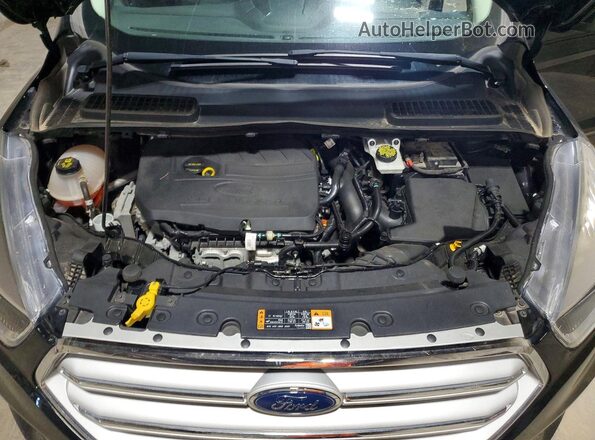 1FMCU9GD5JUB84033 2018 FORD ESCAPE Black Engine compartment view