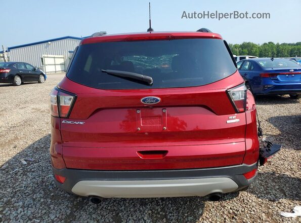1FMCU9GD5JUC26247 2018 FORD ESCAPE Red Вид ззаду