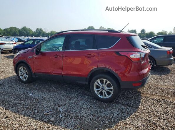 1FMCU9GD5JUC26247 2018 FORD ESCAPE Red Задня ліва чверть